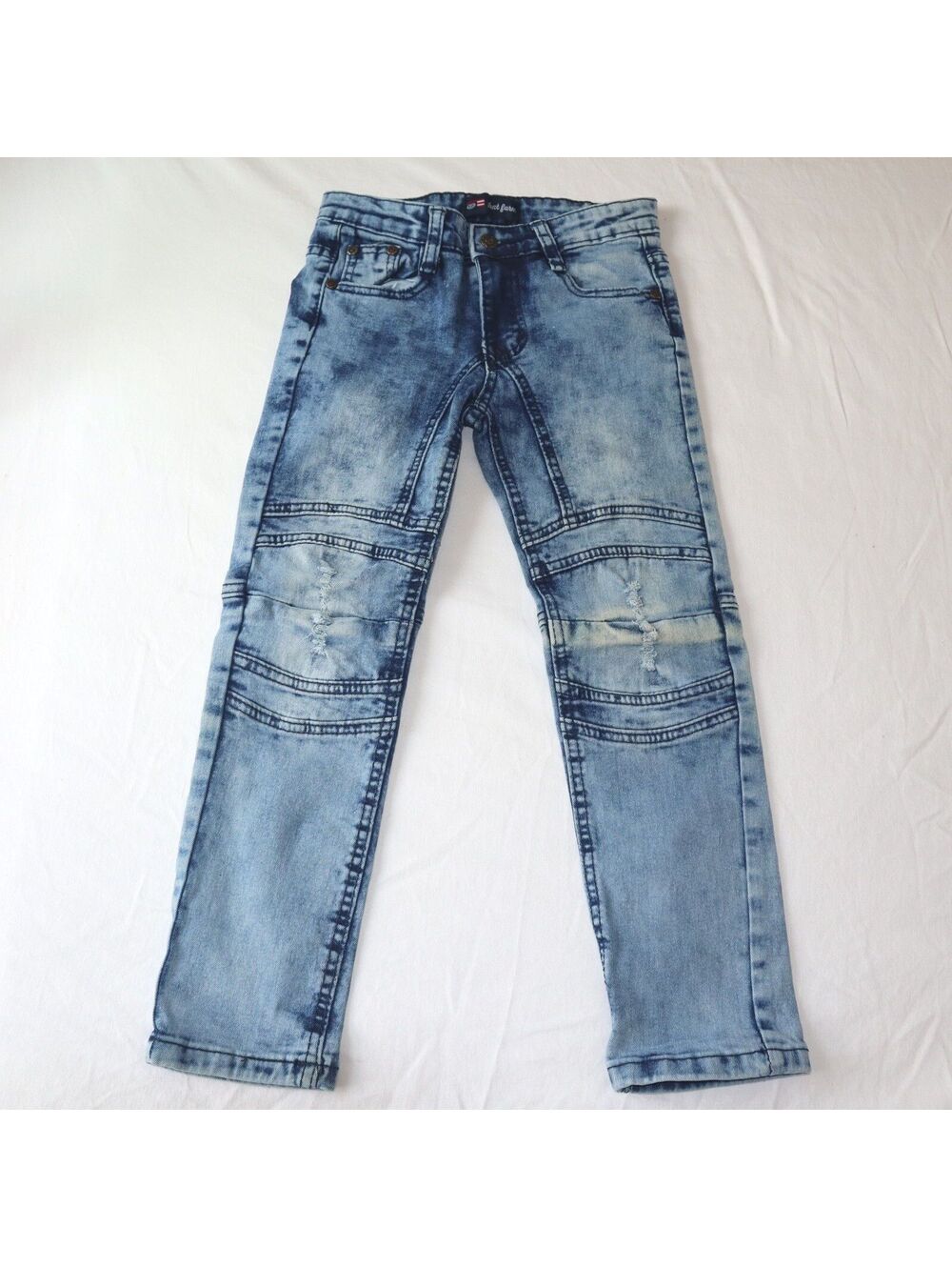 Phat Farm Boys Skinny Fit Stretch Jeans Size 7 LightBlue